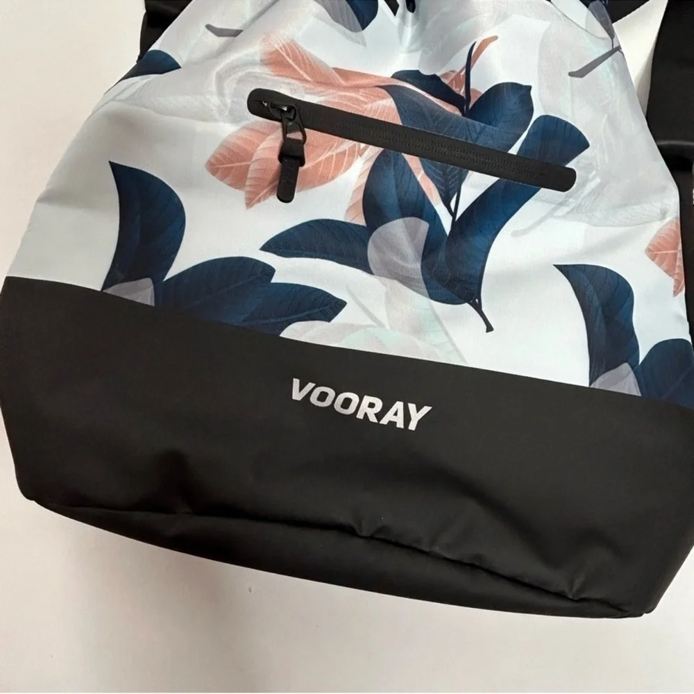 Black and Floral Women's Bag
